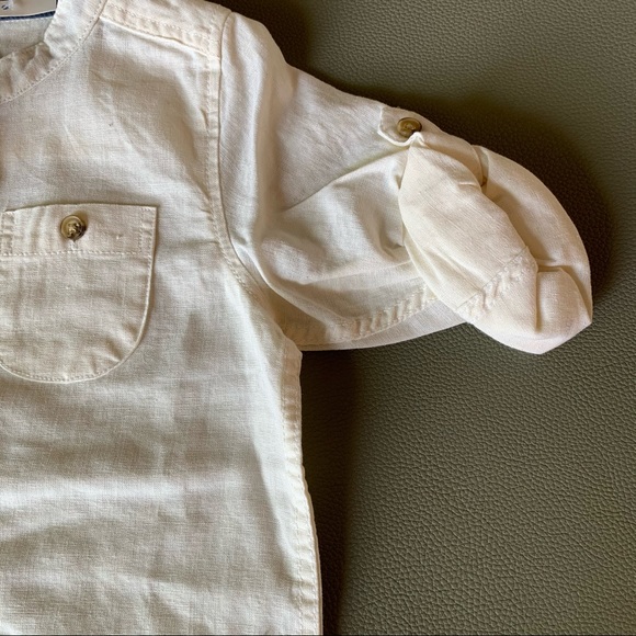 3/20$ NWT H&M linen/cotton shirt - Picture 7 of 7